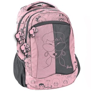 Školní batoh Barbie Růžovo-šedý-4
